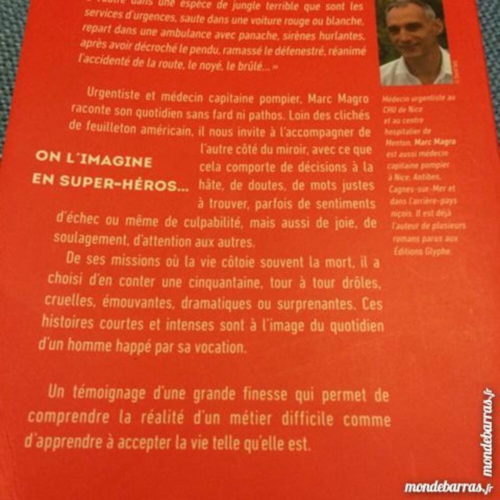 MEDECIN D'URGENCES de MARC MAGRO Livres et BD