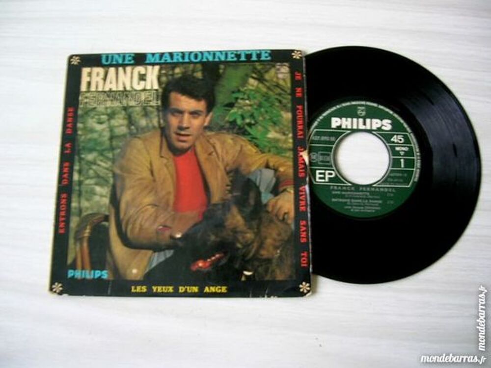 45 TOURS FRANCK FERNANDEL Une marionnette CD et vinyles