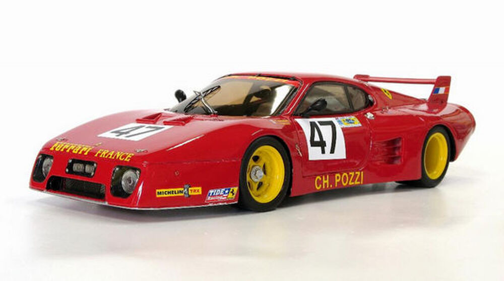 Ferrari 512BB LM 1/18 planche DECALS 