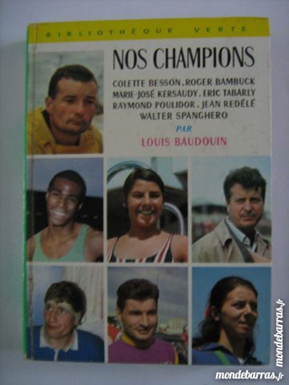 NOS CHAMPIONS par LOUIS BAUDOIN Livres et BD