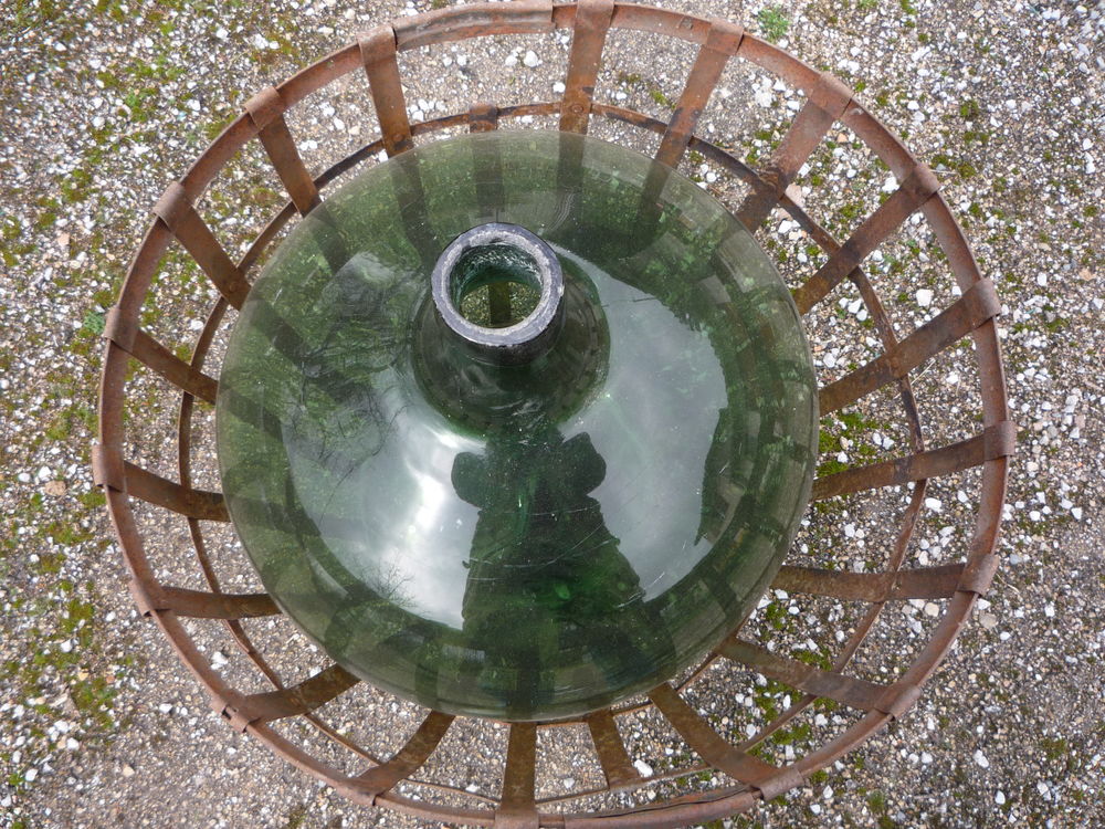 Bonbonne, bombonne verre, dame jeanne Décoration