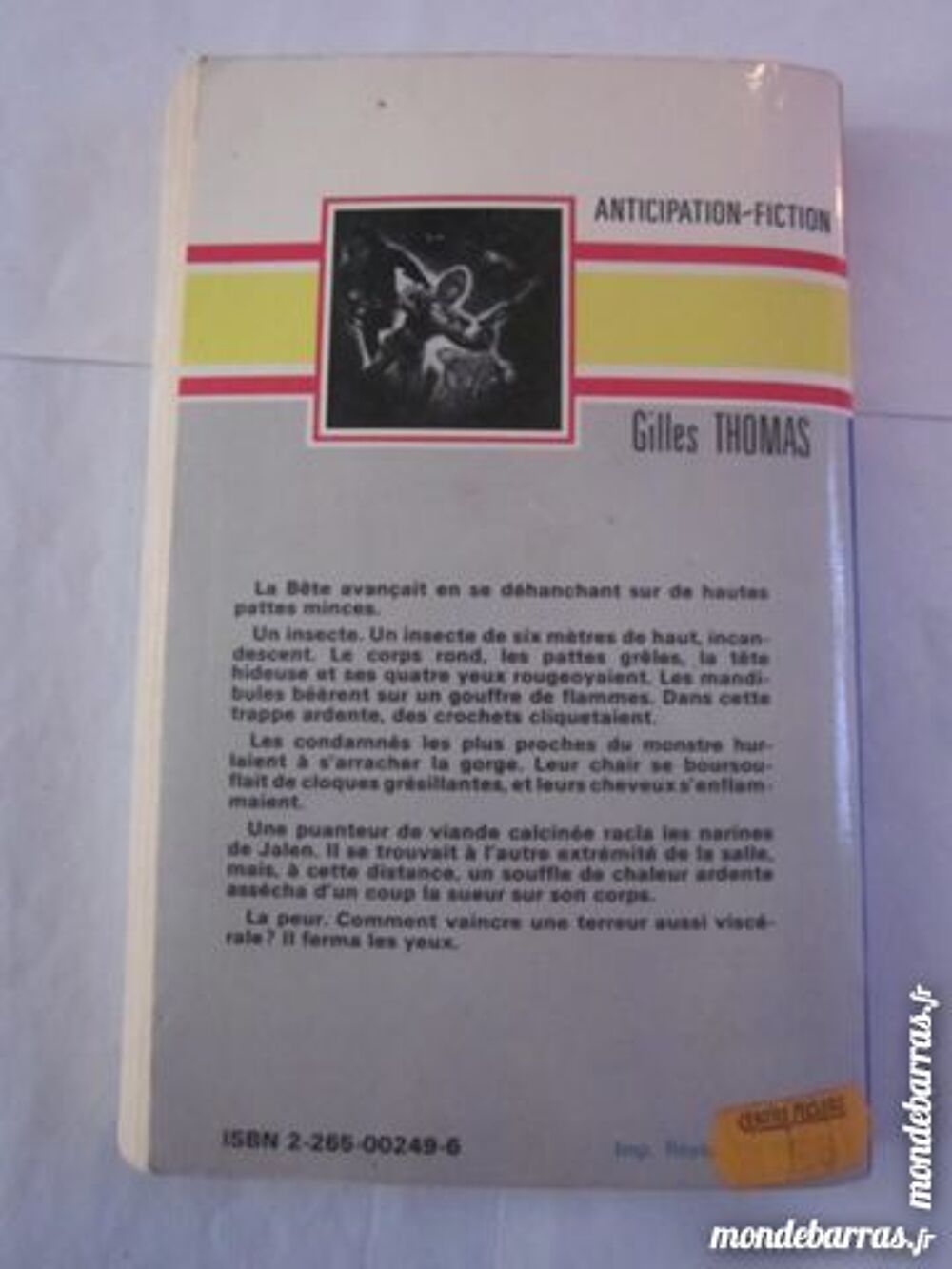 LA CROIX DES DECASTES - ANTICIPATION N&deg; 767 Livres et BD