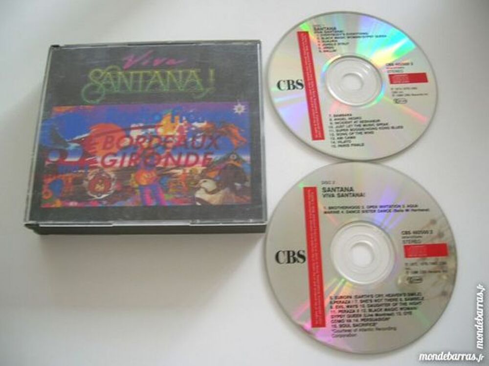 CD SANTANA Viva Santana - 2 CD CD et vinyles