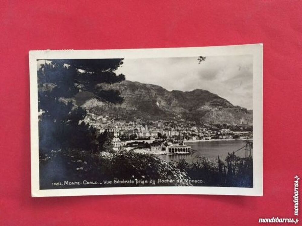 CPA Couleur Monte Carlo - Rocher 