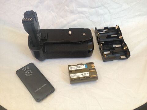 Poignée C50D pour Canon 20D/30D/40D/50D et batterie BP-511 45 Lanne (65)