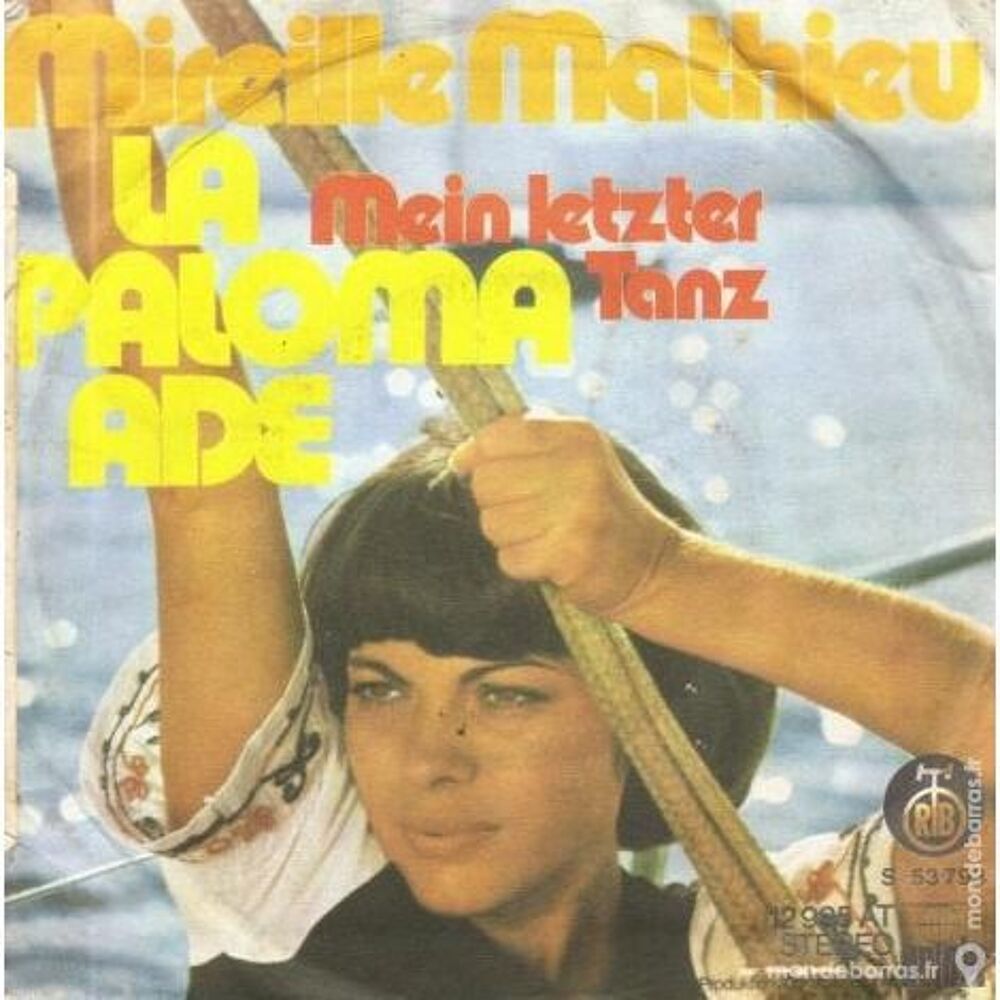 Mireille Mathieu &laquo; Mein letzter tanz &raquo; Yougoslavie CD et vinyles