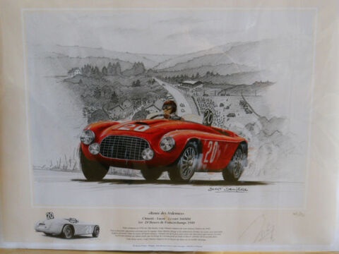 Ferrari 166MM Edition d'art Benoit Deliège 50 Toulouse (31)