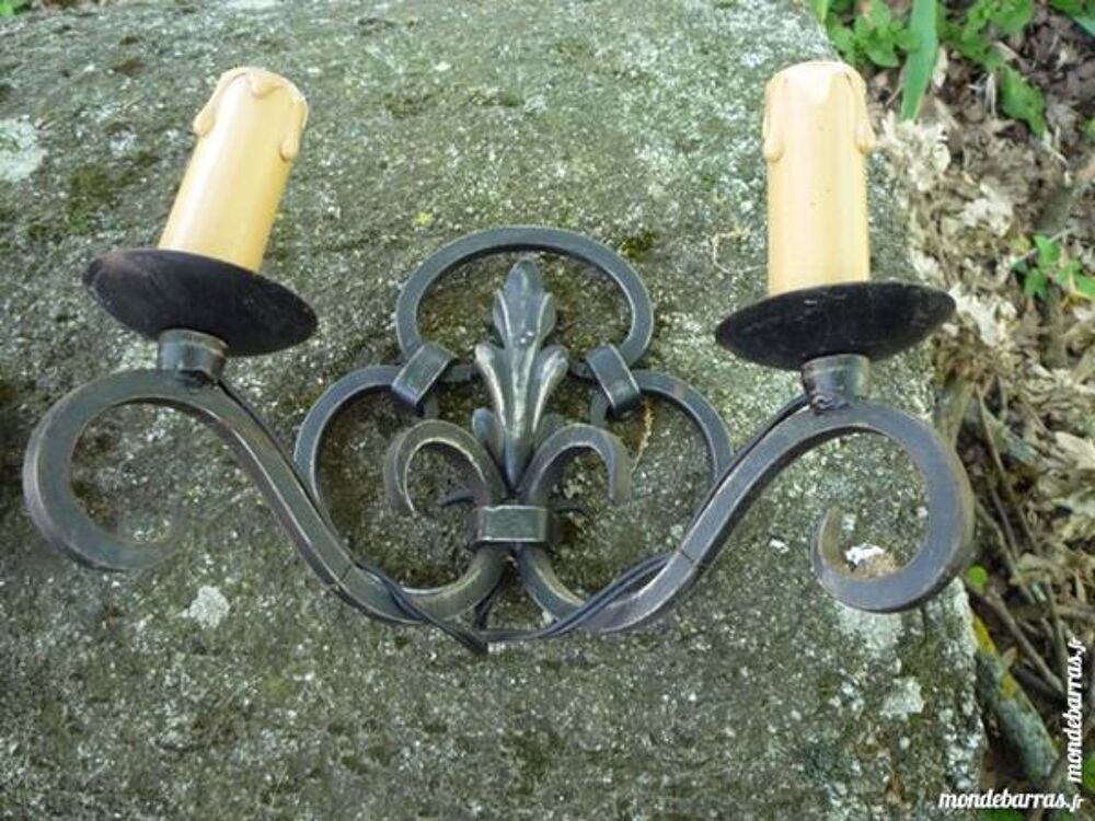 Applique fer forg&eacute; Décoration