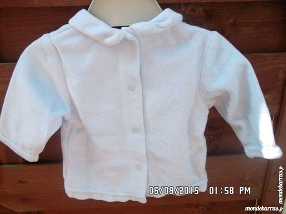 haut bleu ciel DPAM T.1 M kiki60230 Vêtements enfants
