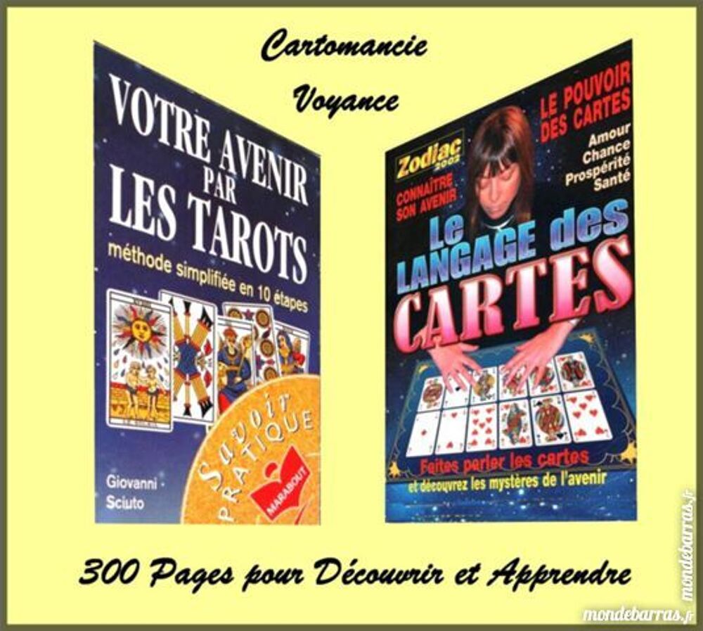 CARTOMANCIE + TAROTS / prixportcompris Livres et BD
