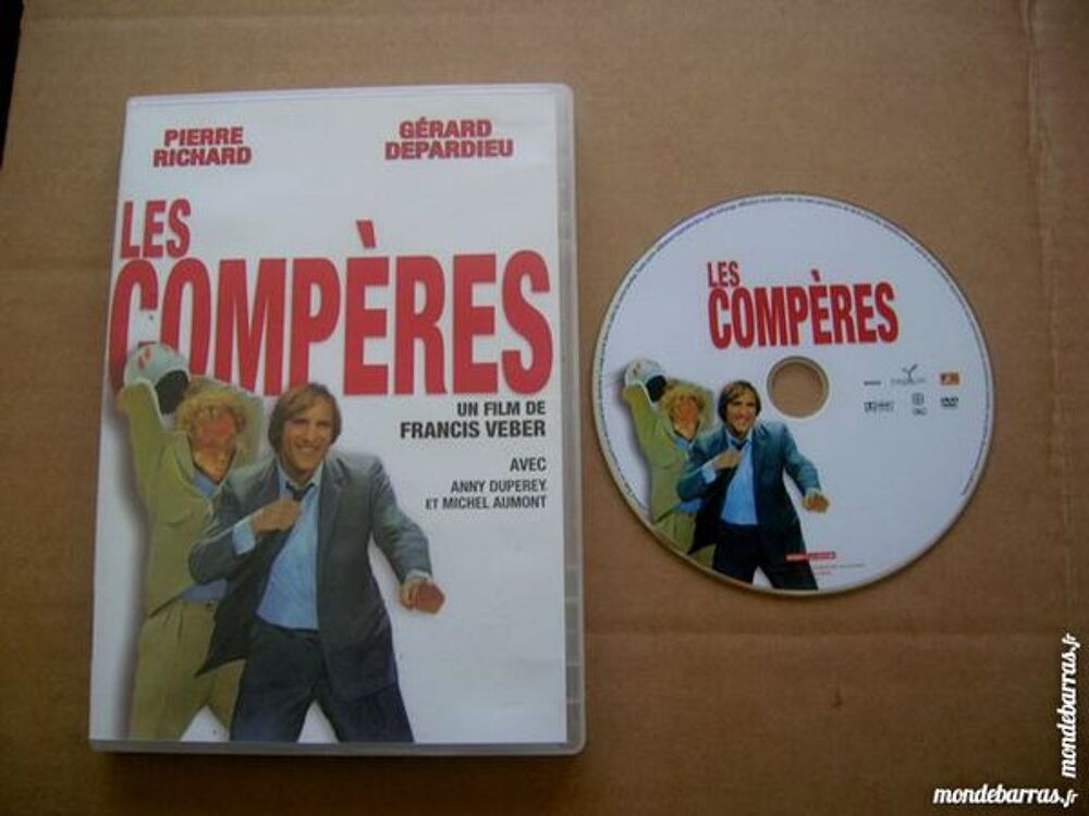DVD LES COMPERES - Pierre RICHARD/G&eacute;rard DEPARDIEU DVD et blu-ray
