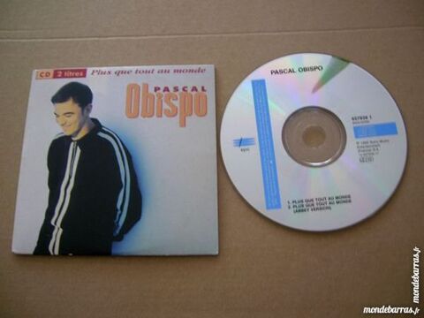 CD OBISPO Plus que tout au monde 11 Nantes (44)