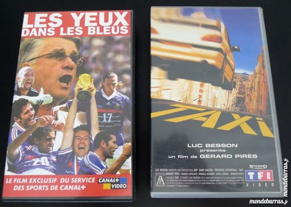 Cassettes vid&eacute;os DVD et blu-ray