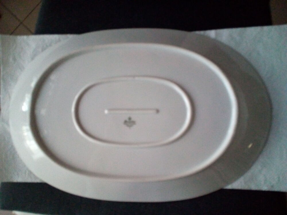 Plat ovale en porcelaine de Bavi&egrave;re Cuisine