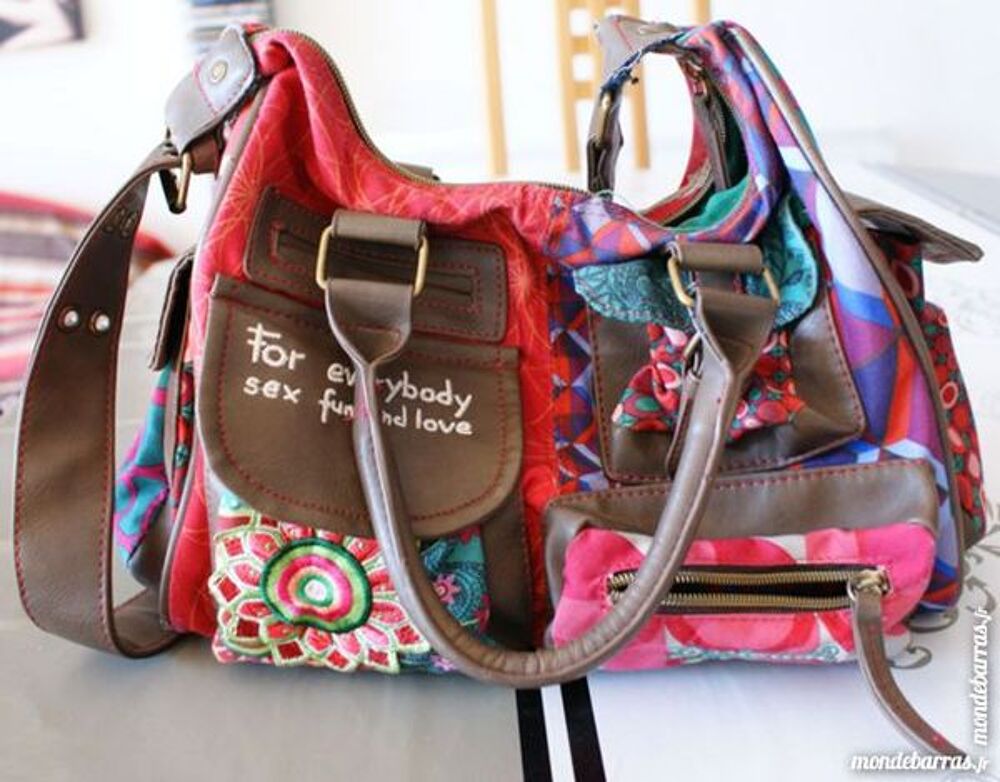 Grand sac Desigual multipoche Maroquinerie