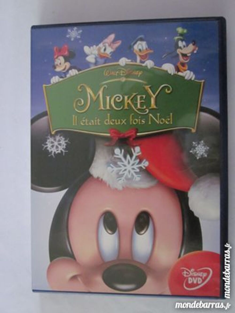 DVD DISNEY - MICKEY IL ETAIT DEUX FOIS NOEL DVD et blu-ray