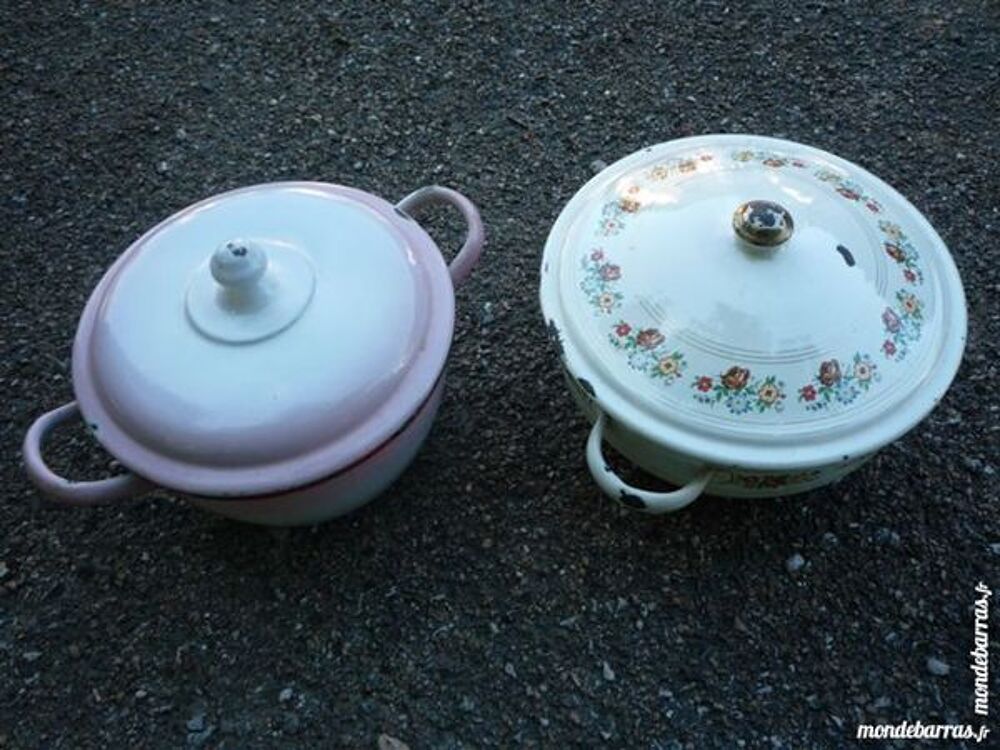 Soupi&egrave;re &eacute;maill&eacute;e Décoration
