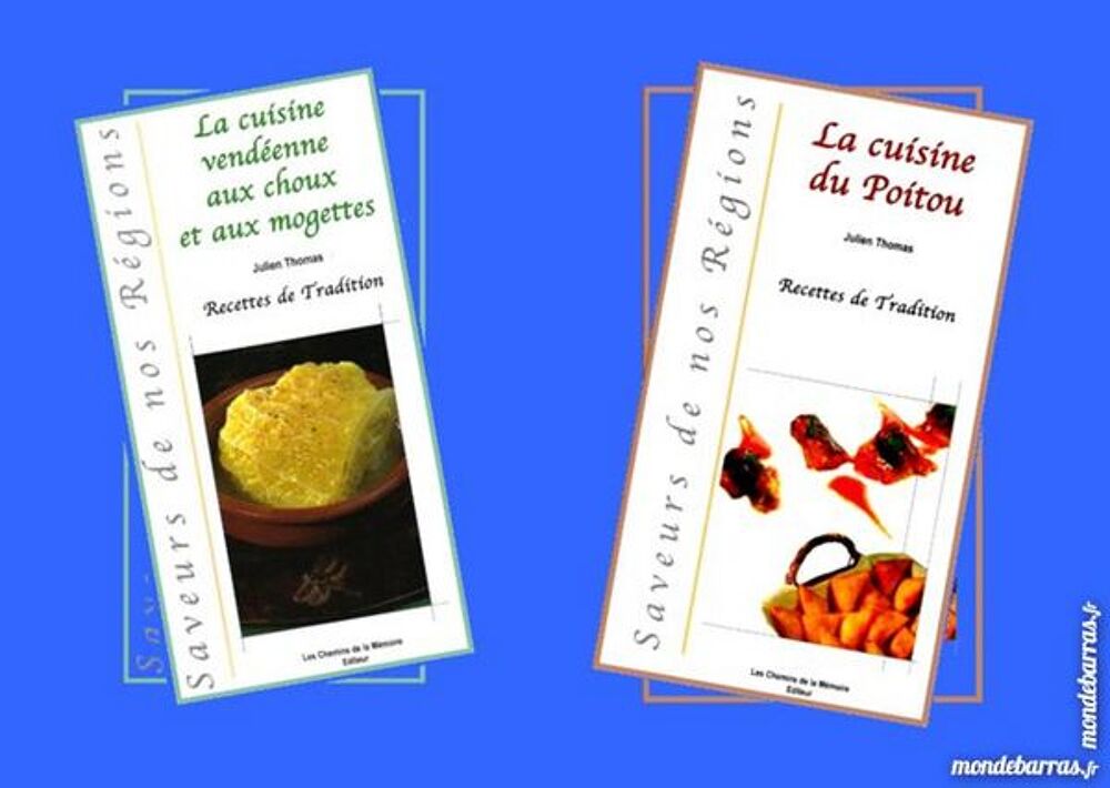 CUISINE POITOU - VENDEE Livres et BD
