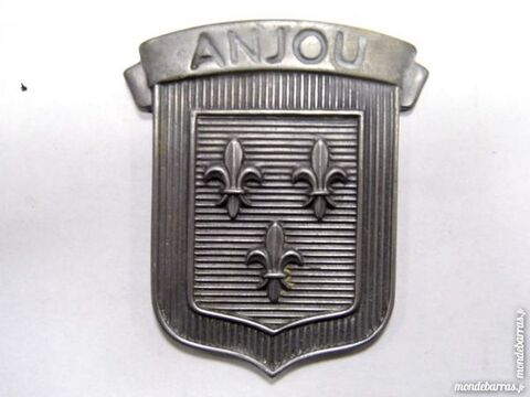 Blason ANJOU province de France fleur de lys 10 Dunkerque (59)