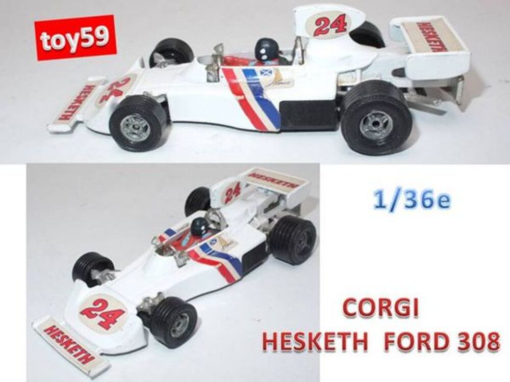 CORGI: F1 - HESKETH FORD 308 - 1/36e Jeux / jouets