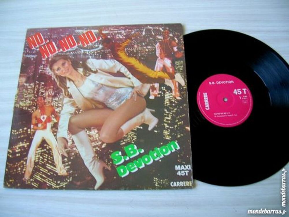 MAXI 45 TOURS SHEILA S.B. DEVOTION No, no, no, no CD et vinyles