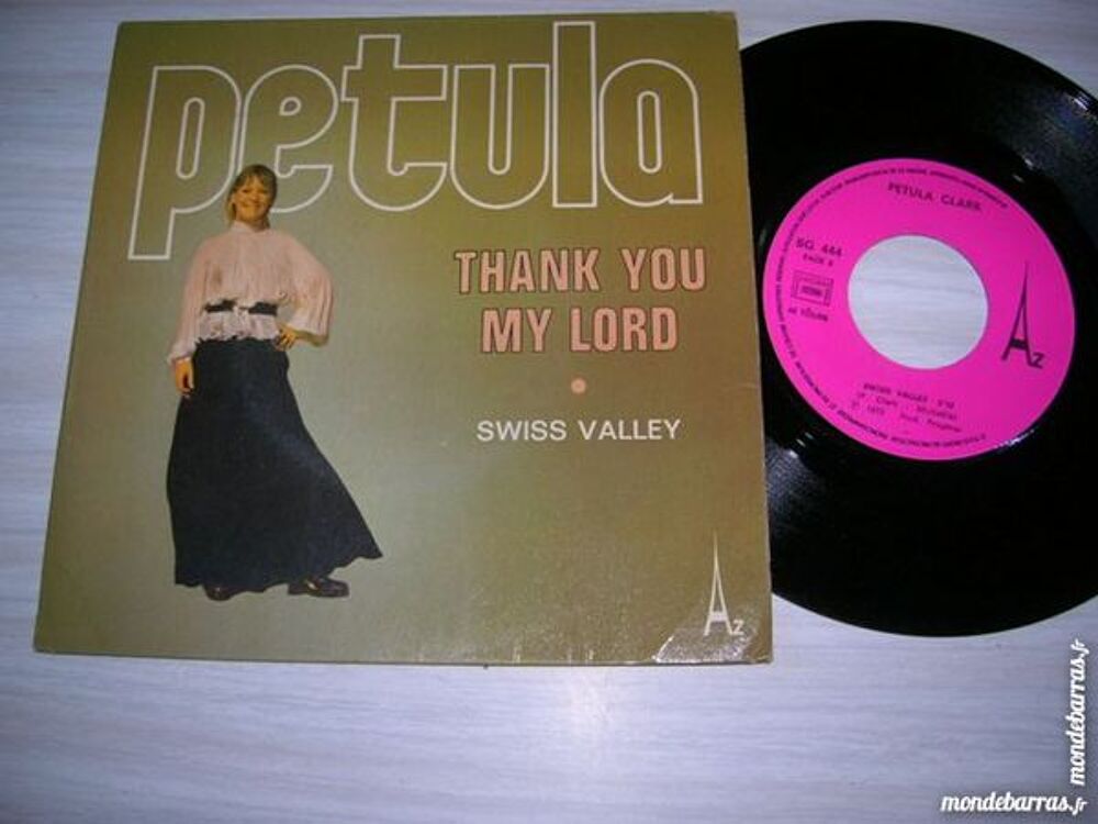 45 TOURS PETULA CLARK Thank you my lord CD et vinyles