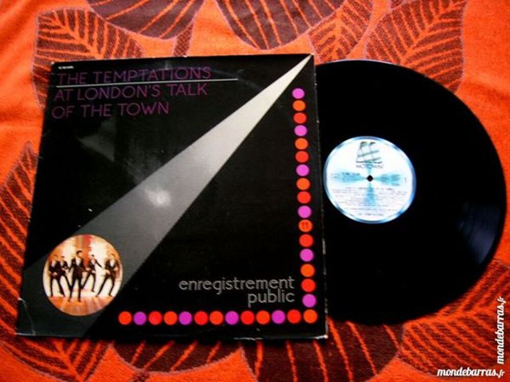 33 TOURS THE TEMPTATIONS At London's talk of CD et vinyles