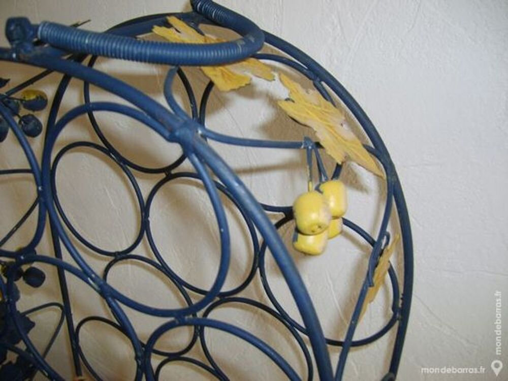 Porte bouteilles en fer forg&eacute; Décoration