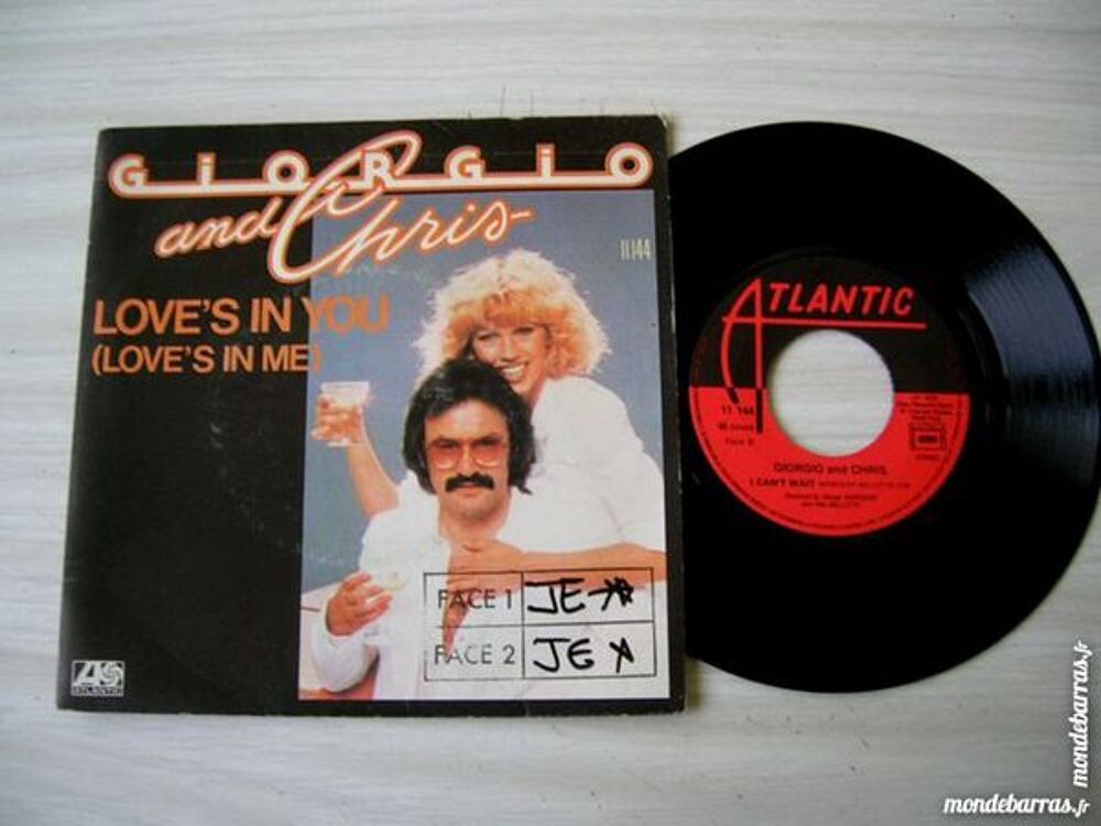 45 TOURS GIORGIO AND CHRIS Love's in you CD et vinyles