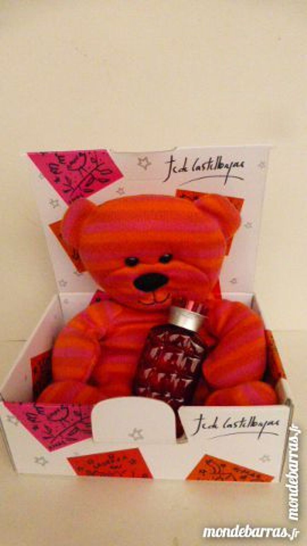 Coffret CASTELBAJAC miniature parfum + ours 