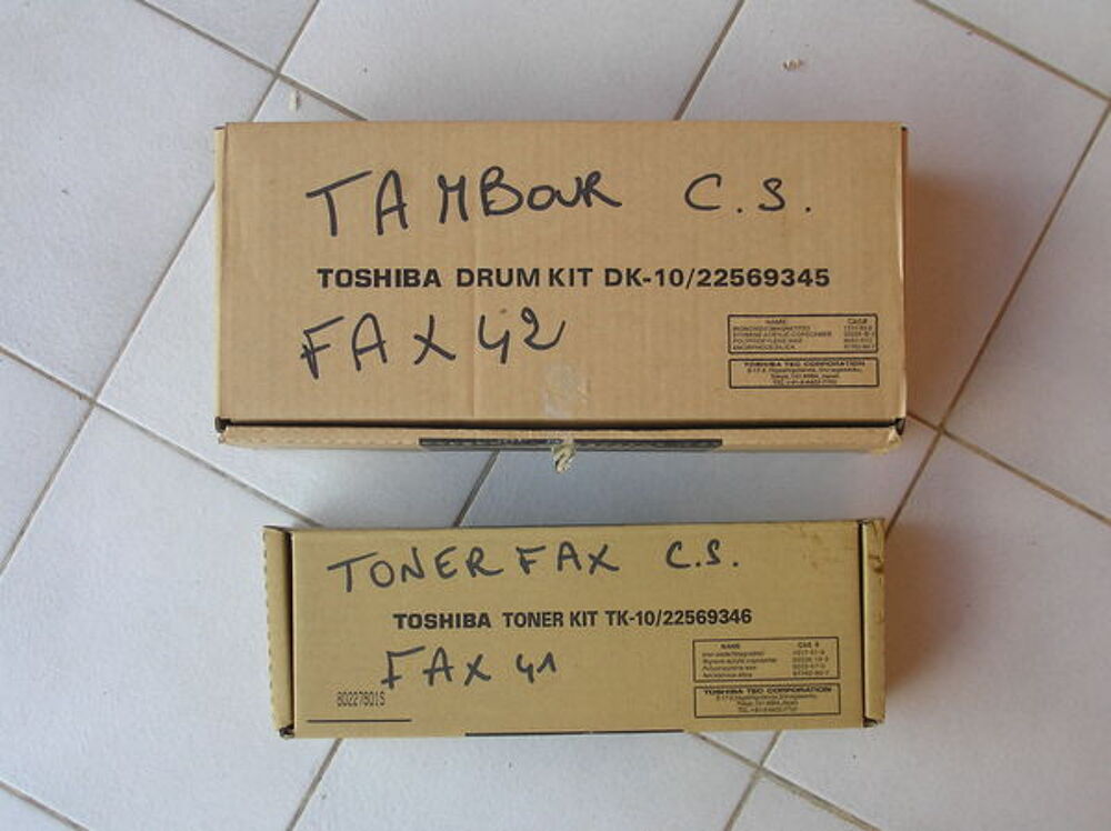 Tambour Toshiba DK-10 pour Toshiba TF-631, TF-671 Matriel informatique