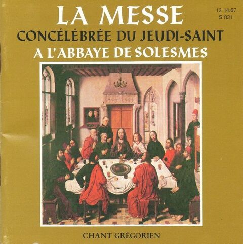 CD's & microsillons de Chant Grgorien 6 Bitry (60)