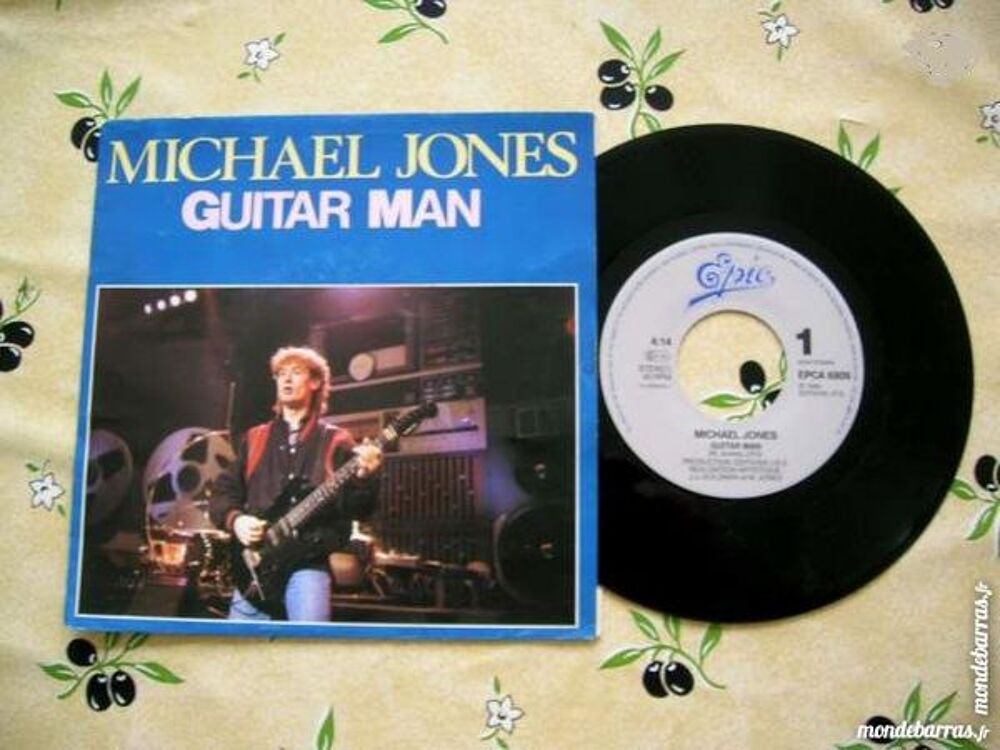 45 TOURS MICHAEL JONES Guitar man CD et vinyles