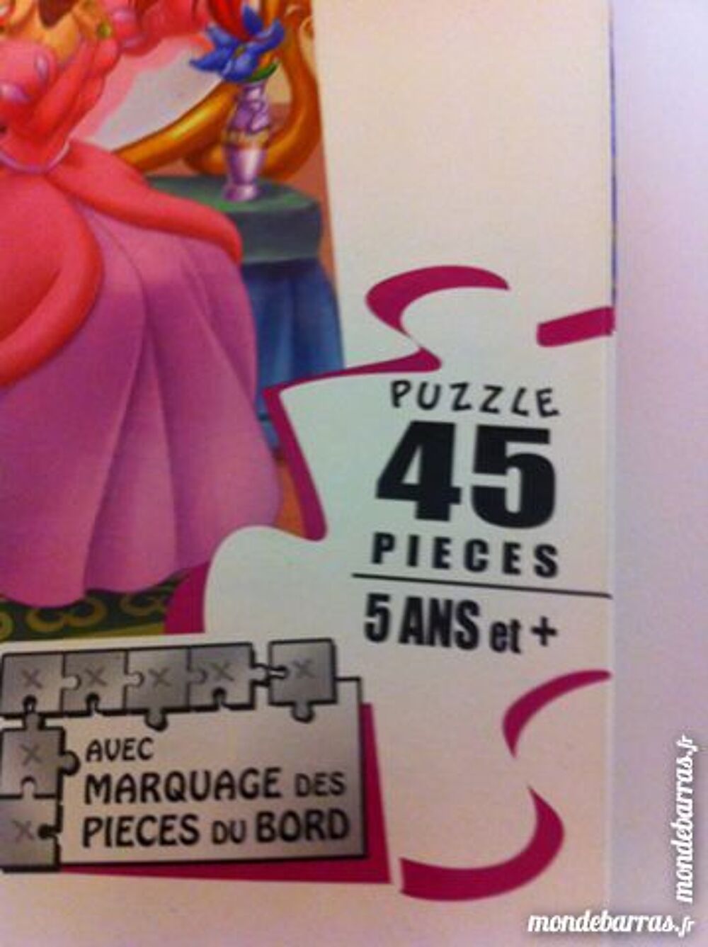 Puzzle de 45 pi&egrave;ces : cendrillon Jeux / jouets