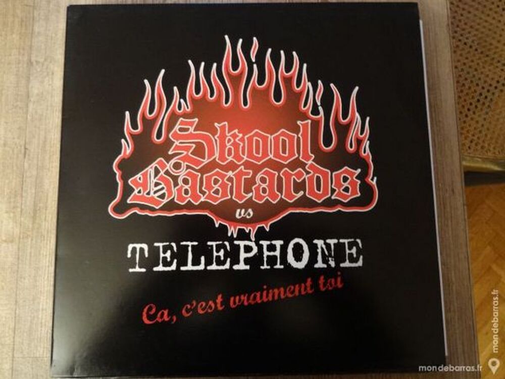 33T VINYL Skool Bastards vs TELEPHONE ? CD et vinyles