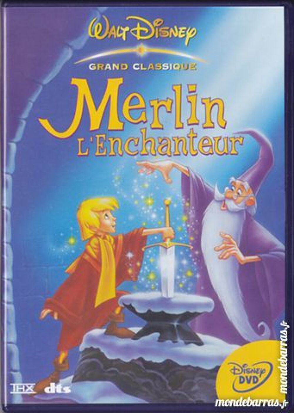 Merlin L'Enchanteur Walt Disney N&deg; 20 DVD et blu-ray