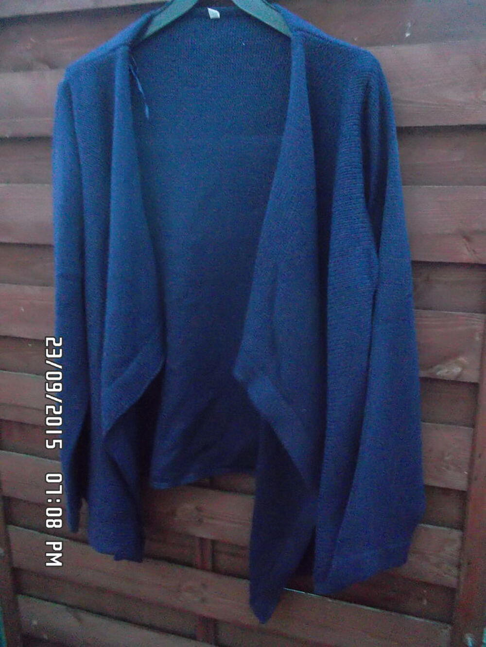 GILET VIOLET T.46-48*JUSTE 5E*KIKI60230 Vêtements