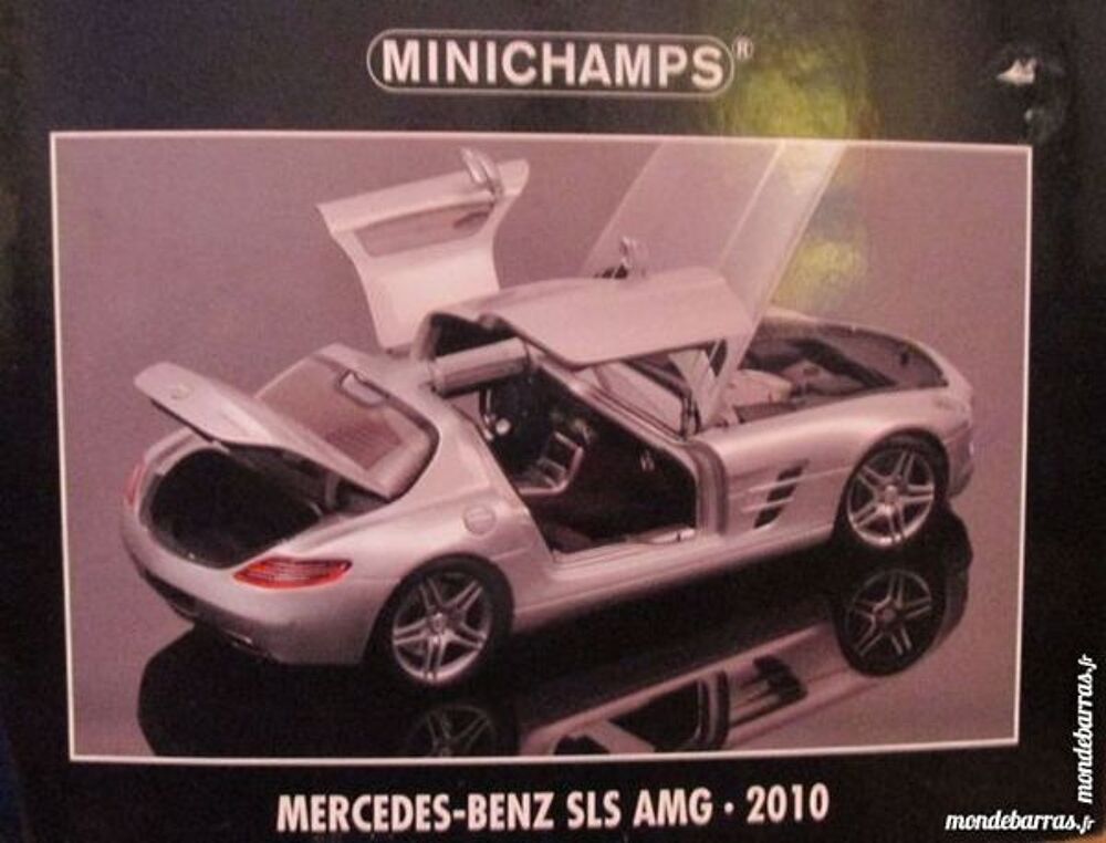 Mercedes SLS AMG C197 2010 1/18 Minichamp Neuf Box Jeux / jouets