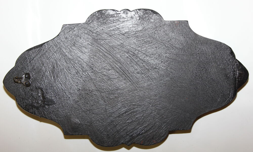 plaque en &eacute;bonite gutta percha l'HIVER 