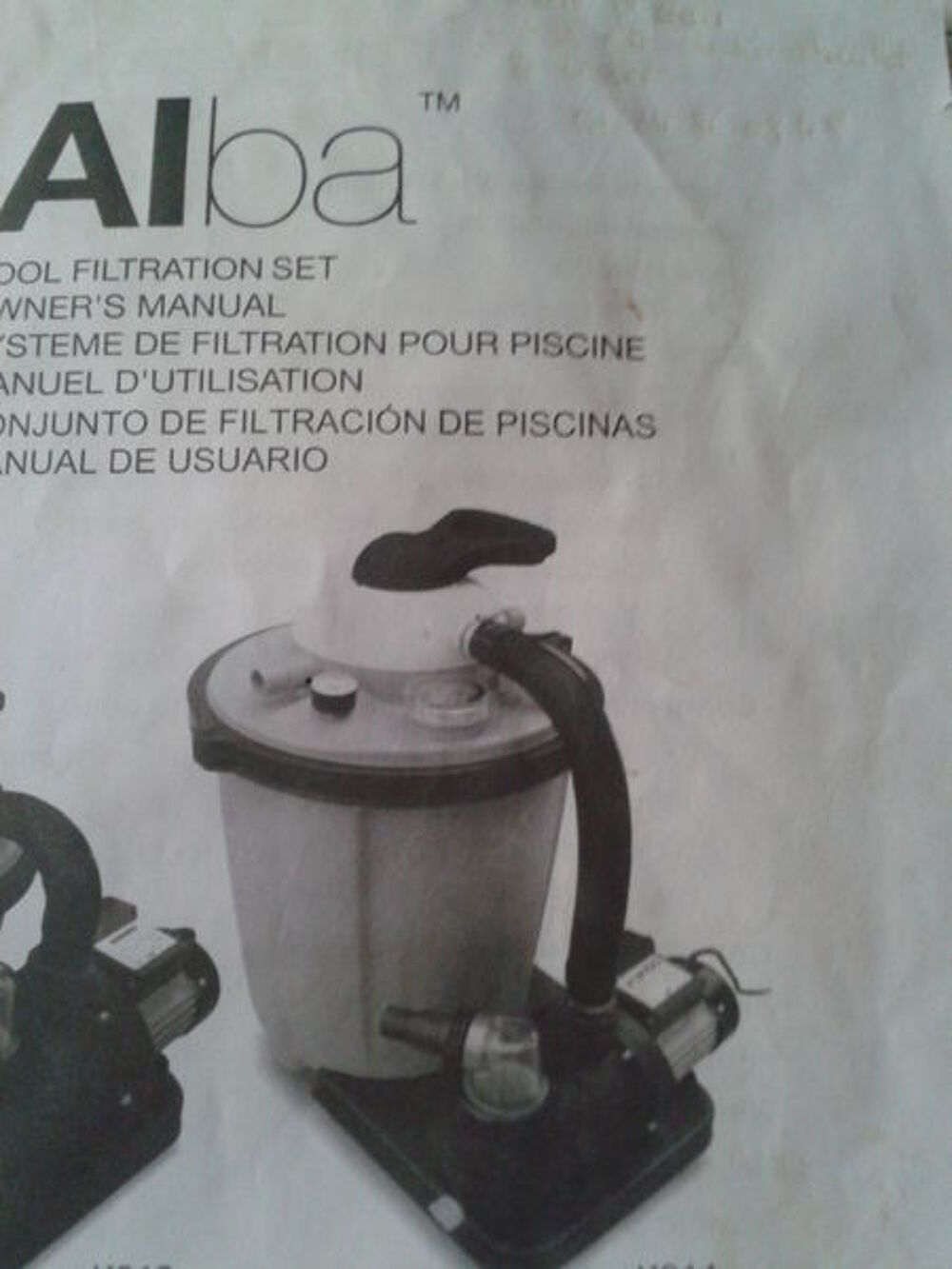 kit de filtration pour piscine hors sol Jardin