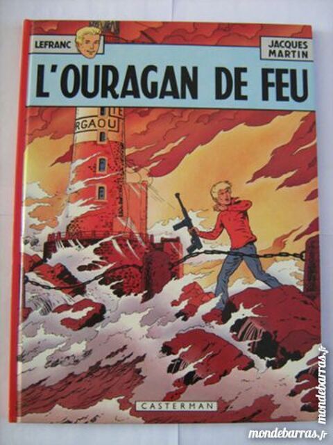BD E O -  LEFRANC  -  L ' OURAGAN DE FEU 18 Brest (29)