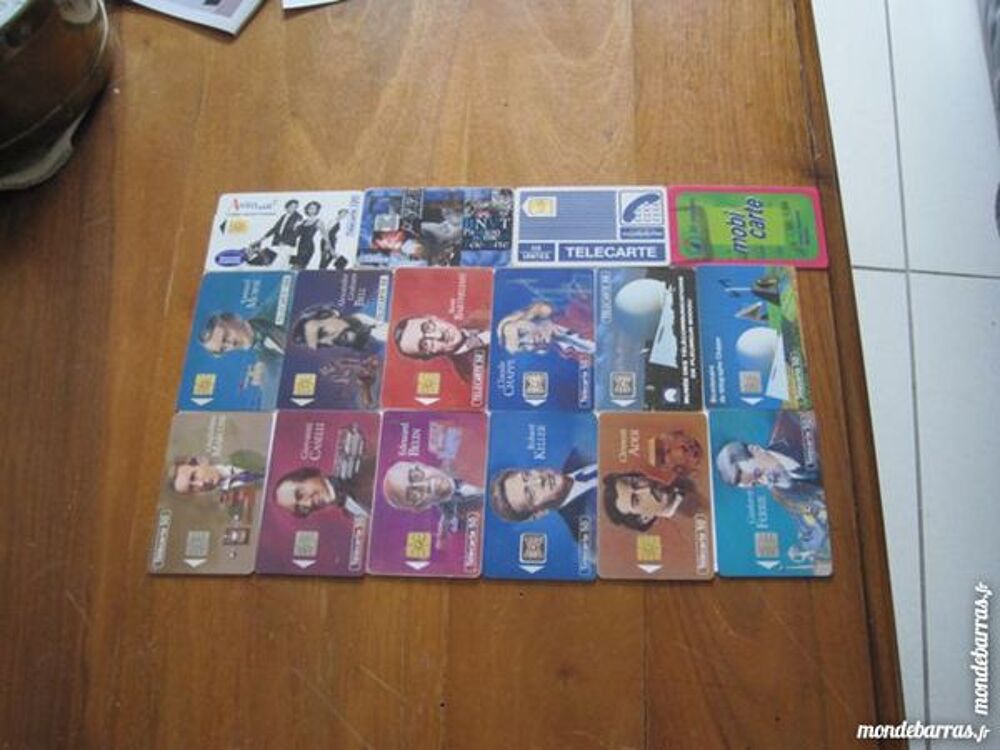 cartes t&eacute;l&eacute;phoniques 