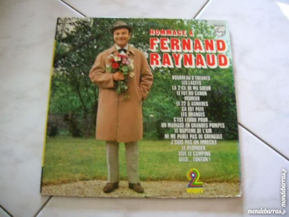 33 TOURS FERNAND RAYNAUD Hommage &agrave; Fernand Raynaud CD et vinyles
