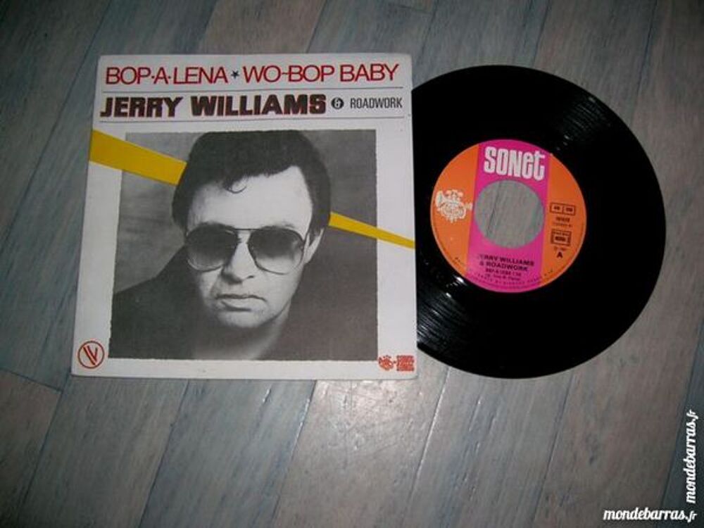 45 TOURS JERRY WILLIAMS Bop a lena CD et vinyles