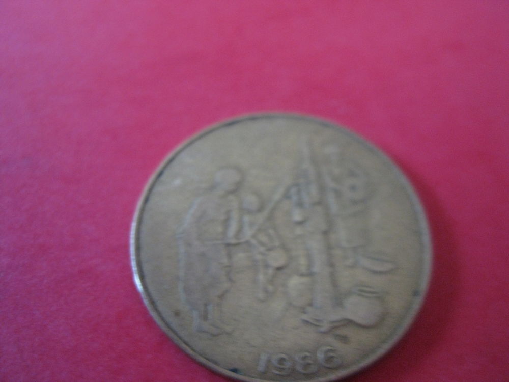 pi&eacute;ce afrique 1986 