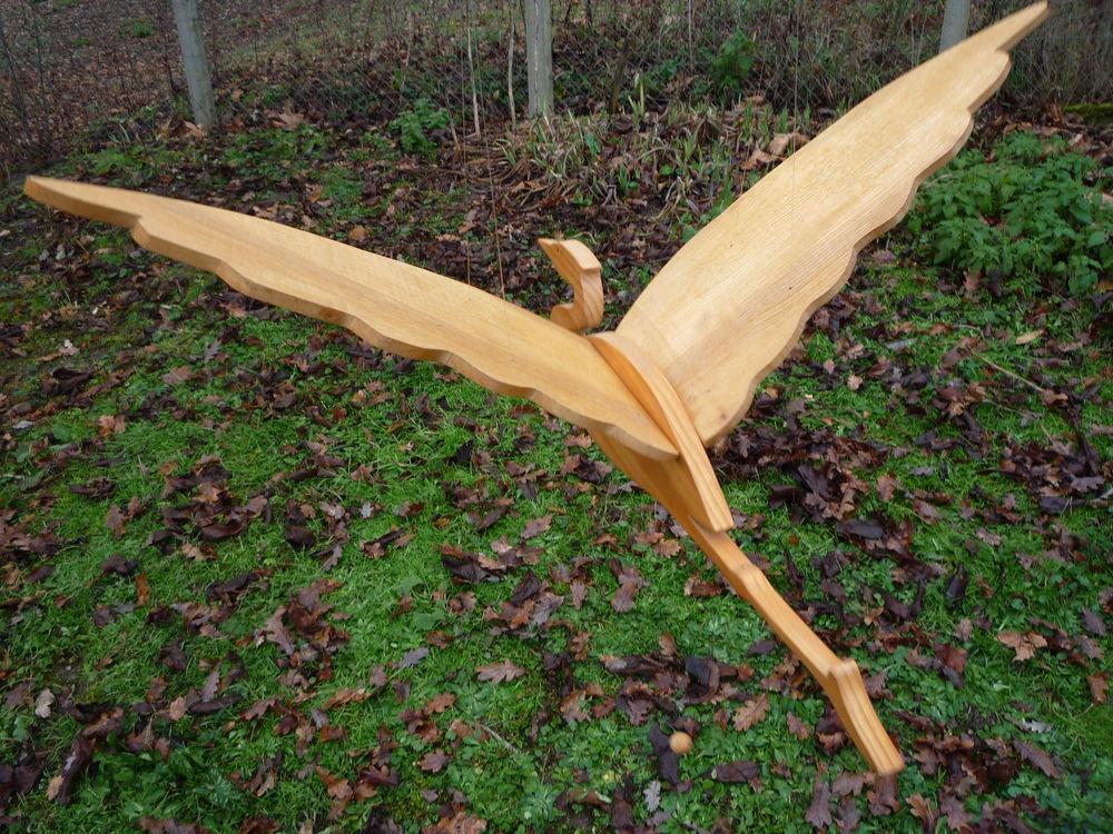 Oiseau mobile bois/oiseau volant/cigogne/mouette Jeux / jouets