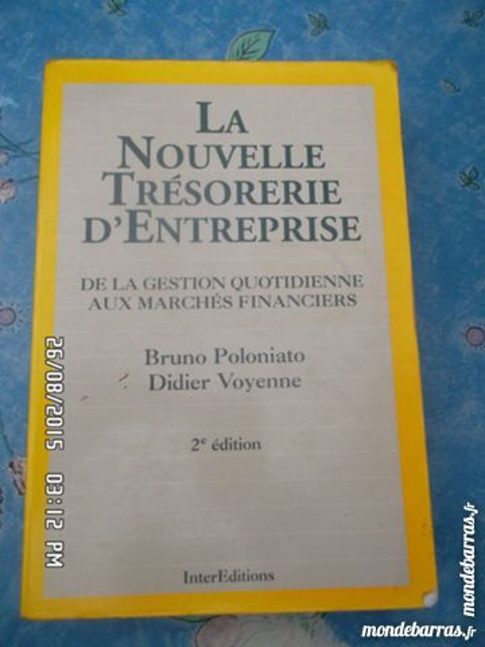LA NOUVELLE TRESORERIE D ENTREPRISE*3E*KIKI60230 Livres et BD