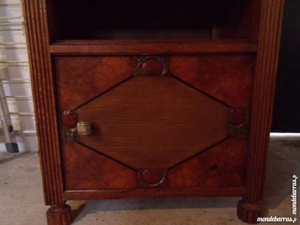 Chevet ancien - bois et marbre - ann&eacute;es 50 Meubles