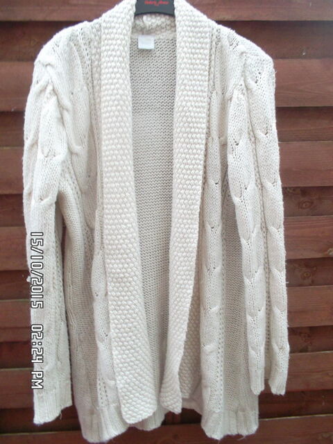 GILET ECRU CAMAIEU*JUSTE 2E*KIKI60230 2 Chambly (60)