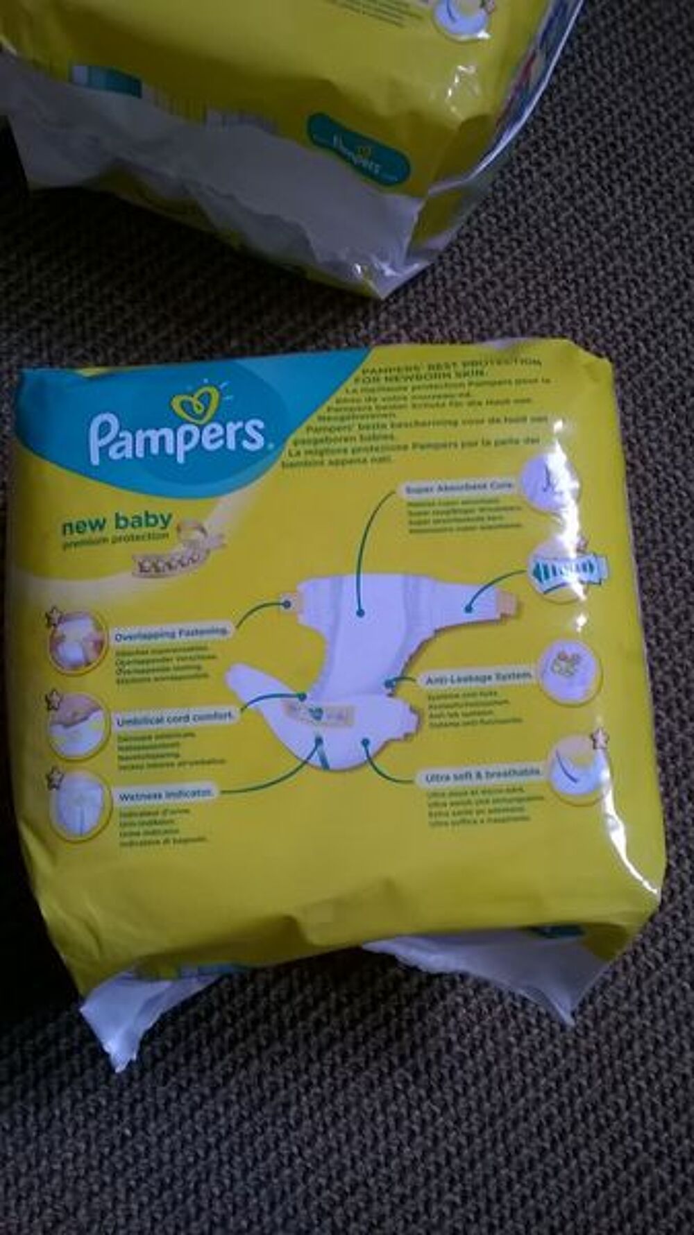 couche pampers micro taille 0 Puriculture